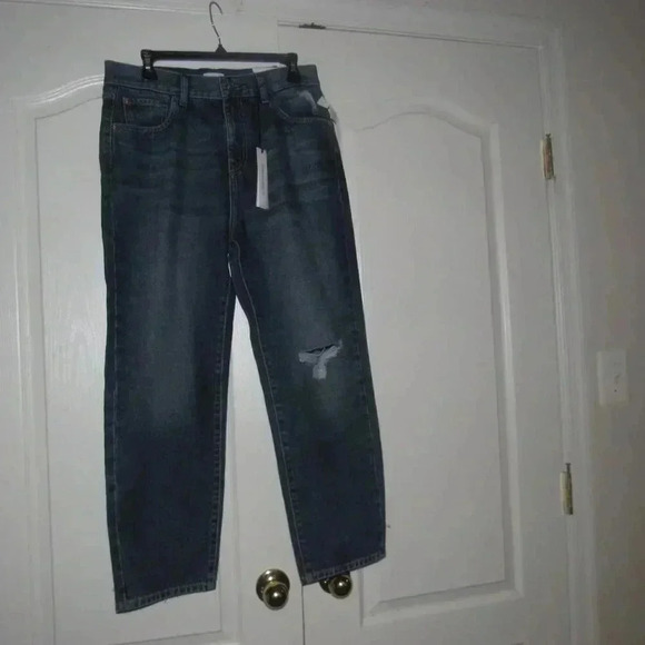 NWT M1858 New York Frida Classic High Rise Straight Leg Jeans Size 12/31 - Picture 1 of 8